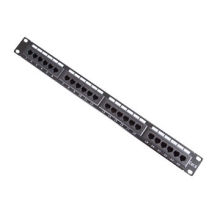 Patch Panel CAT6 UTP com 24 portas